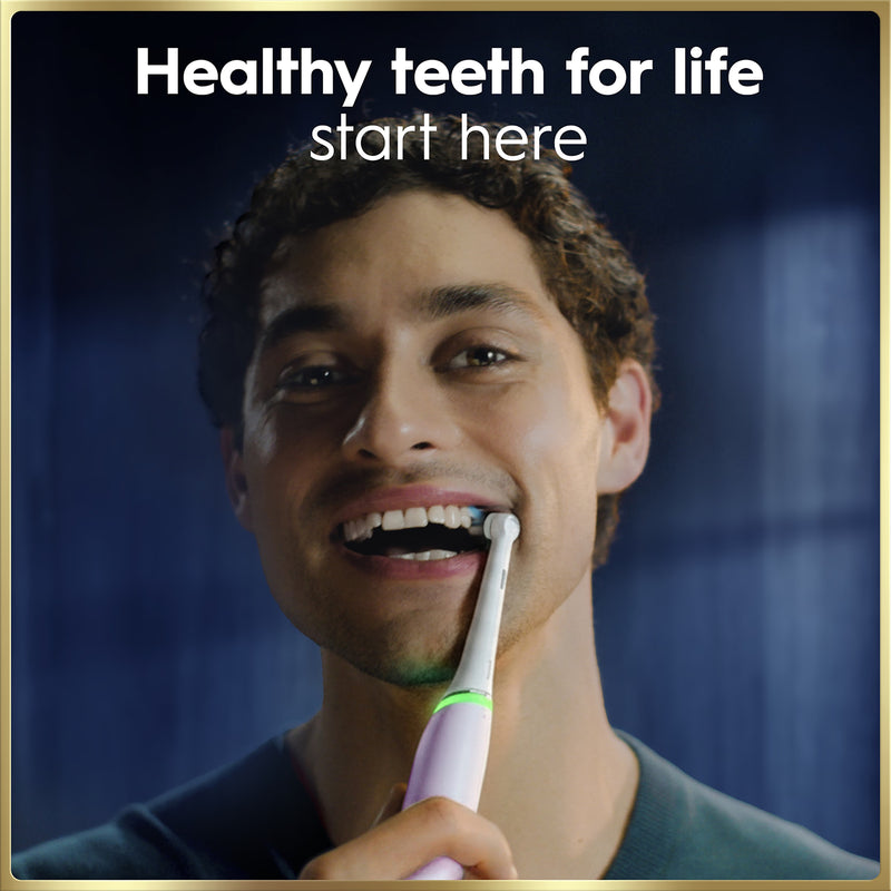 Oral-B iO 9 Special Edition Rose Quartz electric toothbrush, UK version