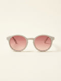 Burberry round-frame acetate sunglasses, imported from the UK