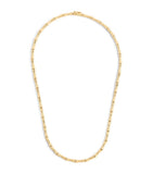 Anita Ko yellow gold bamboo necklace, imported from the UK