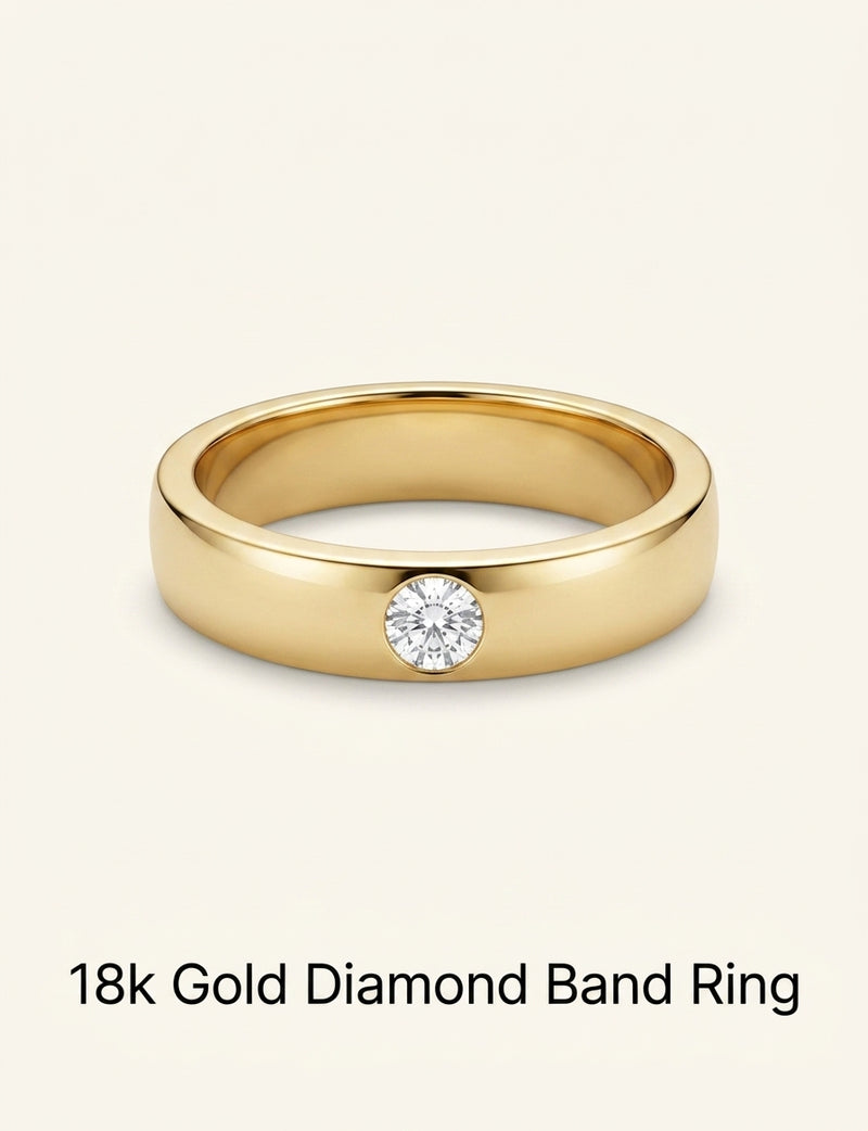 Cartier LOVE ring 18ct yellow gold with three diamonds, UK version