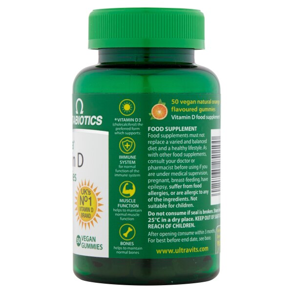 Vitabiotics Ultra Vitamin D Gummies GOODS Superdrug
