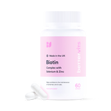 Holland & Barrett Bettervits Biotin Complex Capsules With Selenium And Zinc 60 Capsules- Buy online at McGrocer