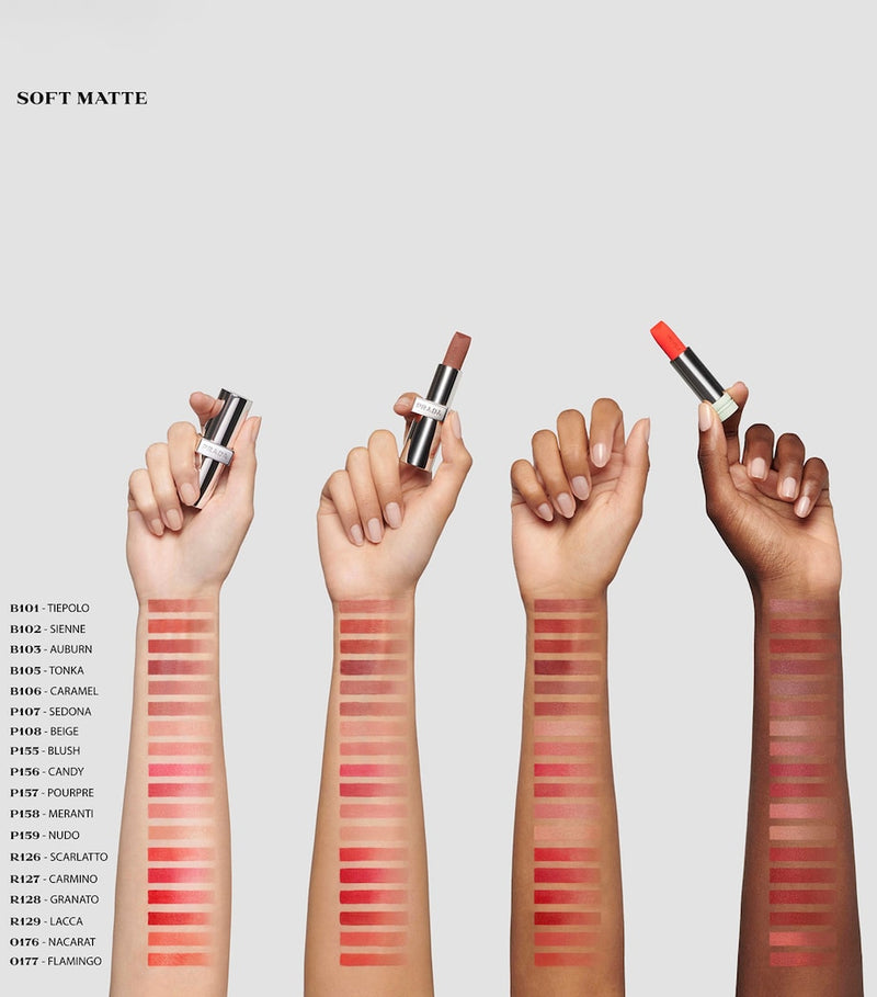 Prada Beauty Monochrome Hyper Matte Lipstick Refill, imported from the UK