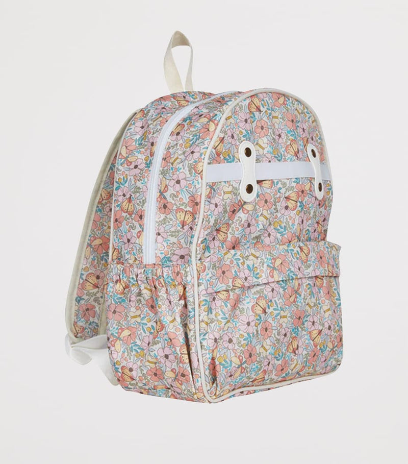 Olli Ella See-Ya backpack with butterfly print - British product