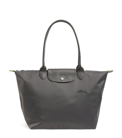Harrods Longchamp Le Pliage Large Green Tote Bag- Buy online at McGrocer