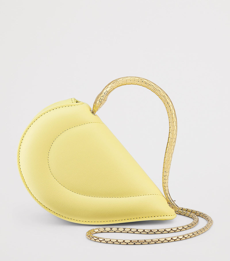 Bvlgari Serpenti Cuoricino mini top-handle bag, imported from the UK