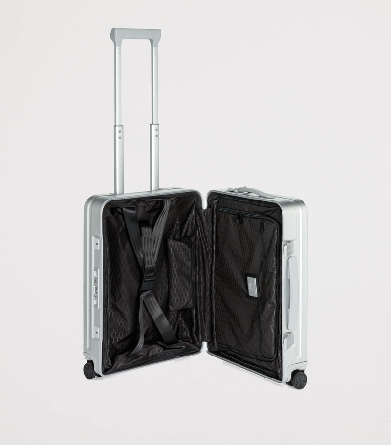Porsche Design Aluminium Roadster cabin suitcase 55cm, imported from the UK
