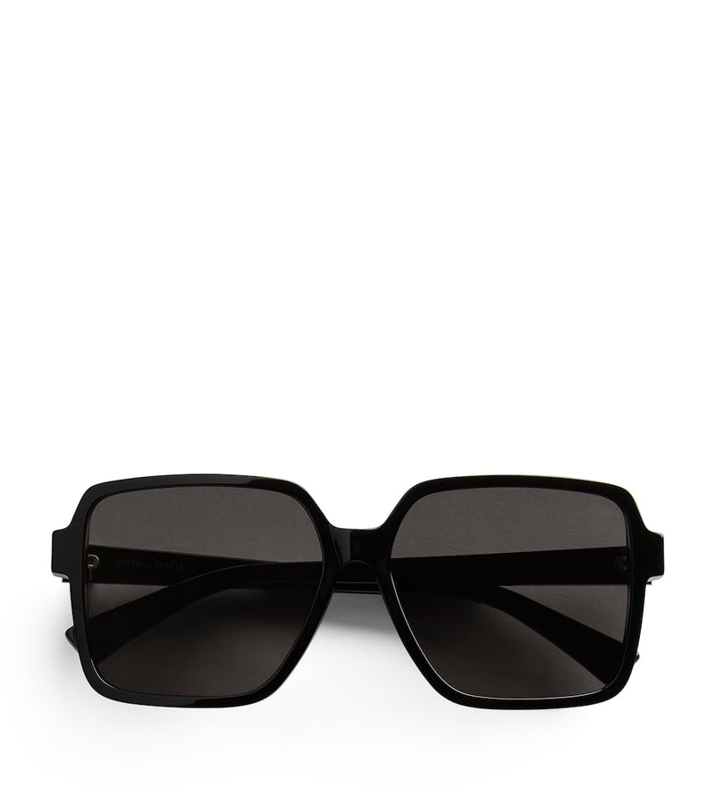 Timeless Gold-Tone Sunglasses with Recycled Acetate Frame