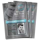 Superdrug Fuss Free Naturals Mens Anti-Ageing Bamboo Face Mask Clean Shaven Pack of 3- Buy online at McGrocer
