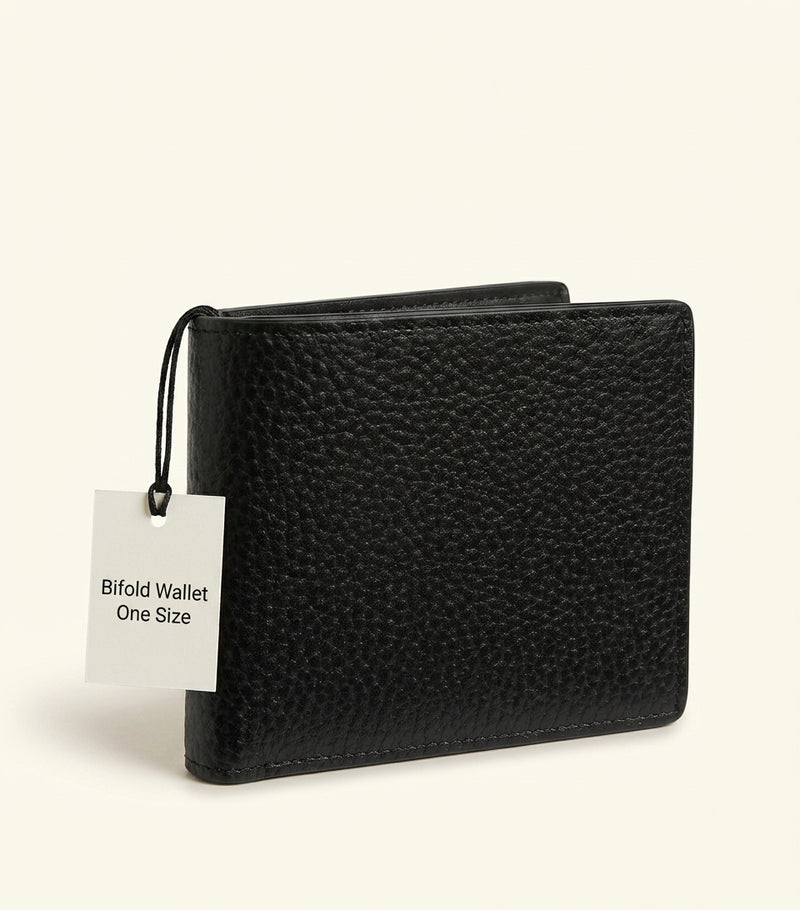 Mulberry vegetable-tanned leather bifold wallet - British product