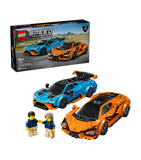 Lego Speed Champions Lamborghini Revuelto & Huracán STO building set, UK version