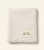 Burberry silk-wool wide check scarf, UK version