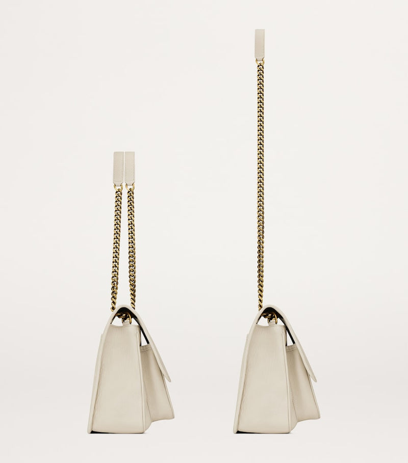 Saint Laurent Medium Niki Flap Bag in lambskin leather, UK version