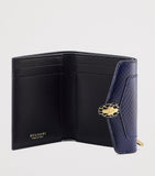 Bvlgari Serpenti Forever compact karung leather wallet, UK version