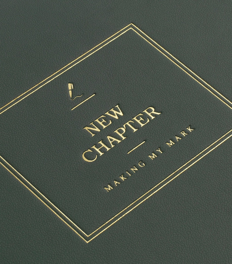 Papier leather notebook new chapter A5, imported from the UK
