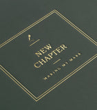 Papier leather notebook new chapter A5, imported from the UK