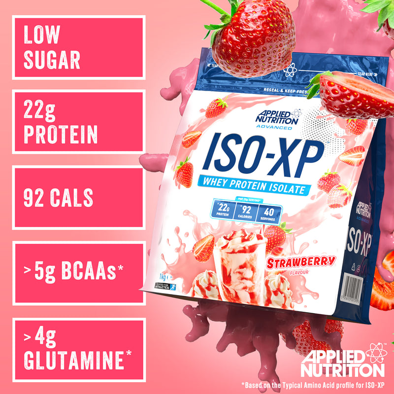 Applied Nutrition ISO XP Whey Protein Strawberry 1kg - British product