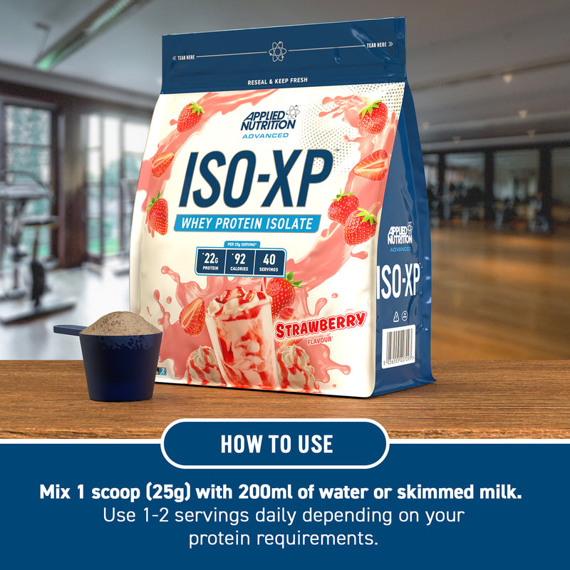 Applied Nutrition ISO XP Whey Protein Strawberry 1kg - British product