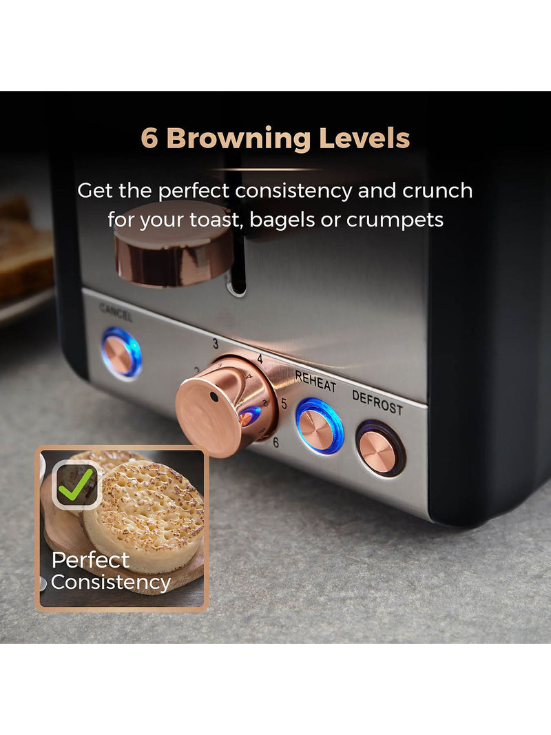 Tower Black 2 Slice Toaster, UK version
