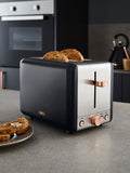 Tower Black 2 Slice Toaster, UK version