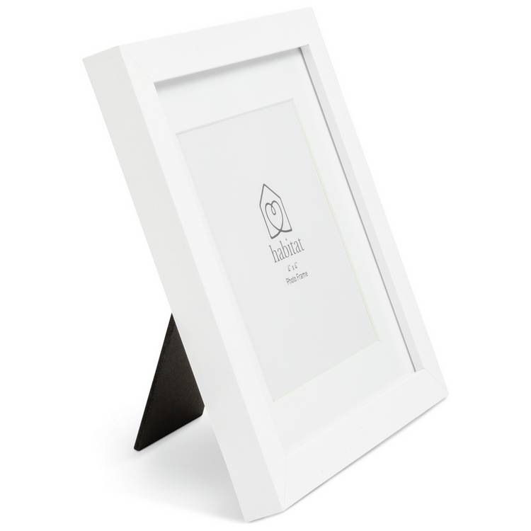 Habitat white picture frames set of 3 17x17cm, UK version