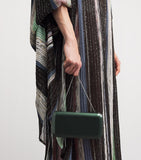 Jeffrey Levinson Finley mirrored clutch bag (British brand)