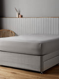 Silentnight Silver Supersoft fitted sheet (British brand)