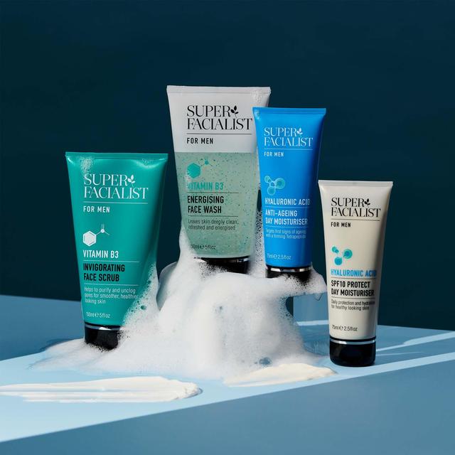 Super Facialist for Men SPF10 Protect Day Moisturiser 75ml GOODS M&S