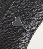 AMI Paris grained leather card holder - British product