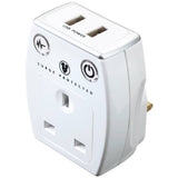 Masterplug USB Surge Adapter, UK version