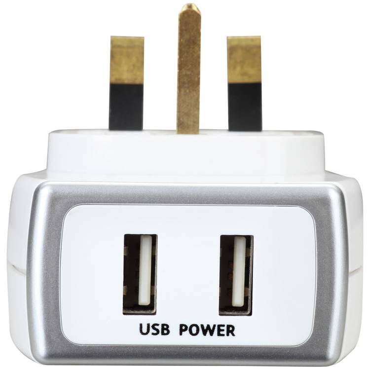 Masterplug USB Surge Adapter, UK version