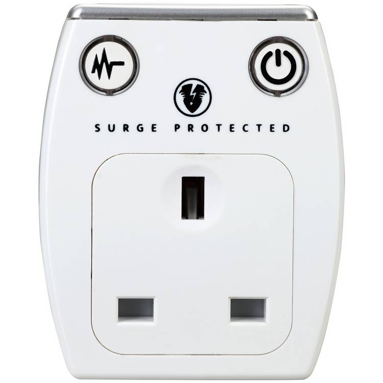 Masterplug USB Surge Adapter, UK version