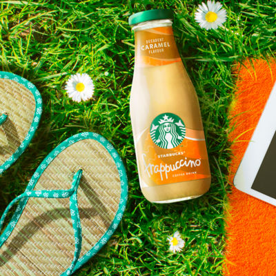 Starbucks Frappuccino Caramel Iced Coffee 250ml (British brand)