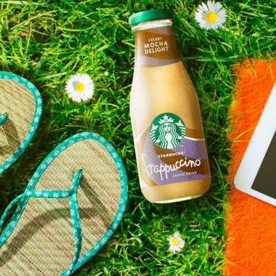 Starbucks mocha chocolate flavoured milk iced coffee 250ml (British brand)