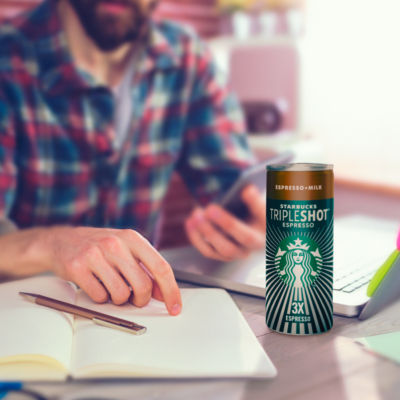 Starbucks Tripleshot Espresso iced coffee 300ml - British product