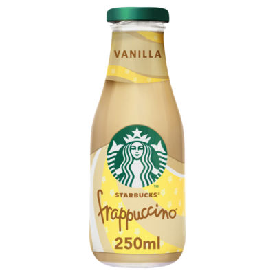 Starbucks vanilla iced coffee 250ml (British brand)