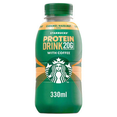 Starbucks protein drink Caramel Hazelnut 330ml - British product