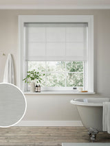 Next Next Dusk Grey Knots Light-Filtering Roller Blind- Buy online at McGrocer