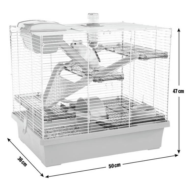 Rosewood Pico Hamster Cage X-Large Pink and Purple (British brand)