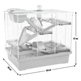 Rosewood Pico Hamster Cage X-Large Pink and Purple (British brand)