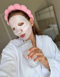 LunèBevra Peptide Collagen sheet mask pack of 4 (British brand)