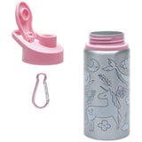 Smash personalised pink aluminium water bottle 500ml, UK version