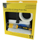 Coral 11-piece paint roller and brush set - British product