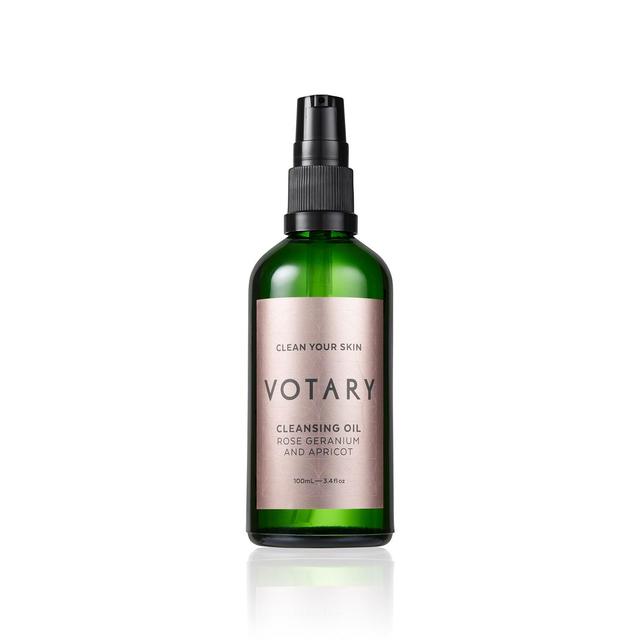 VOTARY Cleansing Oil Rose Geranium & Apricot 100ml GOODS M&S