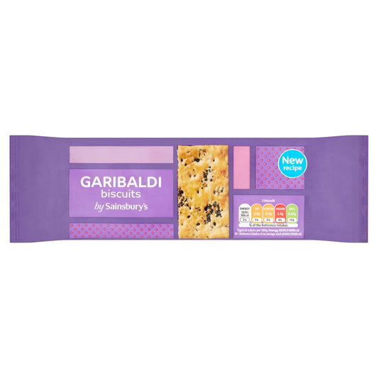 Sainsbury's Garibaldi Biscuits 200g Biscuit barrel Sainsburys   