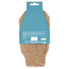 Superdrug exfoliating jute mitt (British brand)