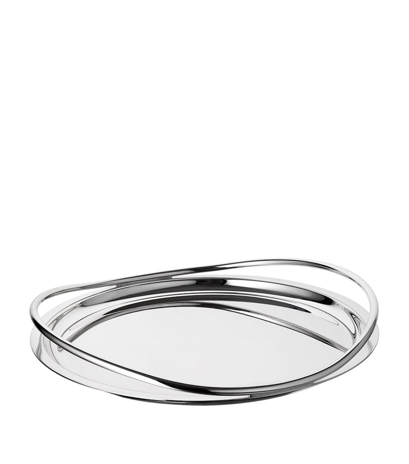 Christofle Vertigo serving tray 39cm - British product