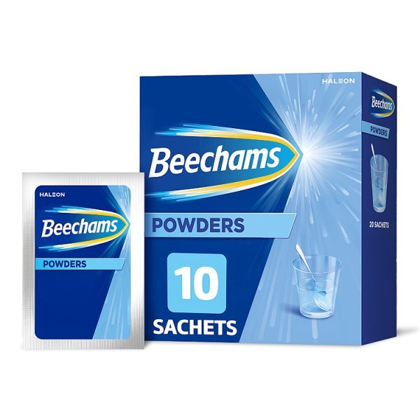 Beechams Cold & Flu Powders, Pain & Fever Relief 10s - McGrocer