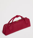 Alaïa Le Teckel suede clutch bag (British brand)