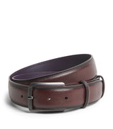 Harrods Elliot Rhodes Grained Leather Belt- Buy online at McGrocer